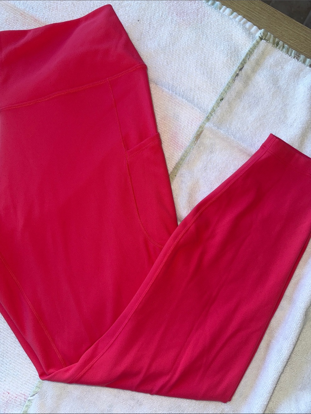 Pink Nike leggings 7/8?dry fit! xL
